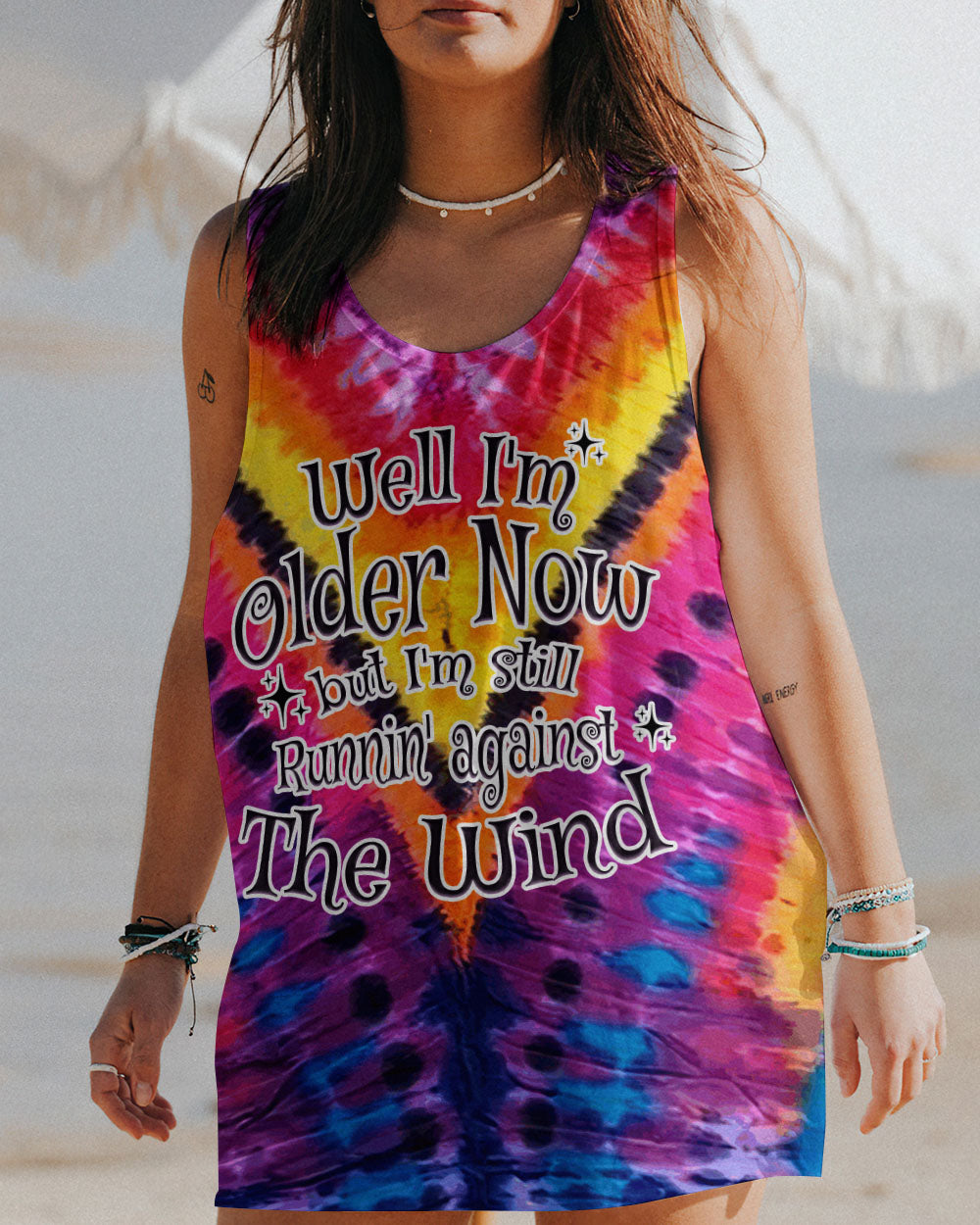 RUNNING AGAINST THE WIND TIE DYE ALL OVER PRINT - TYTD1505231