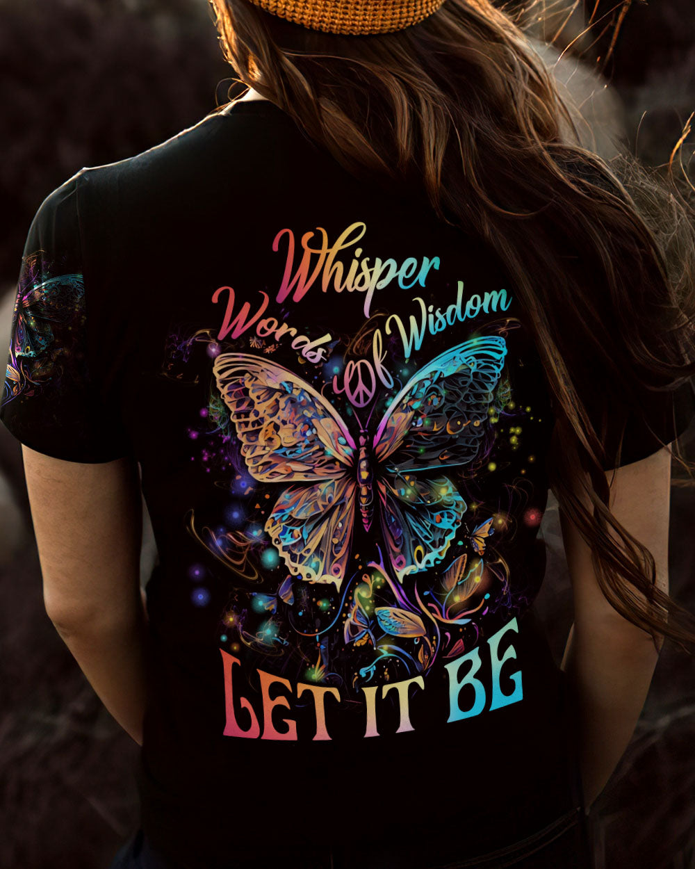 WHISPER WORDS OF WISDOM BUTTERFLY ALL OVER PRINT - YHLN2104233