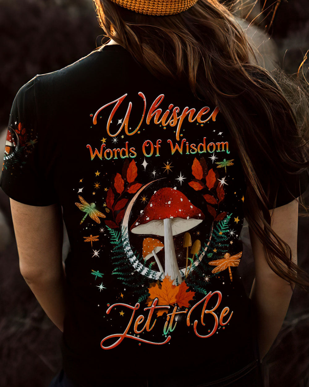 WHISPER WORDS OF WISDOM MUSHROOM ALL OVER PRINT - YHDU2104233