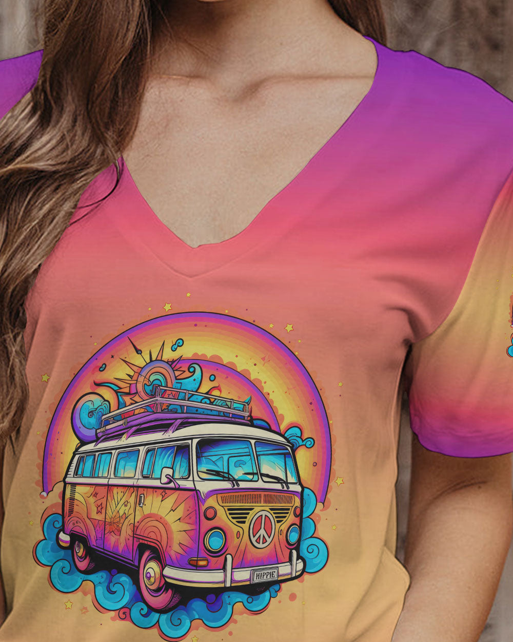 DON'T WORRY BE HIPPIE ALL OVER PRINT - TLTW1205232