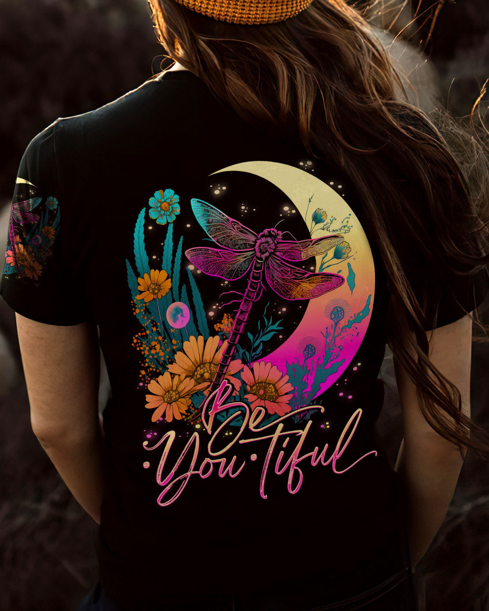 BE YOU TIFUL DRAGONFLY ALL OVER PRINT - TLNO2504232