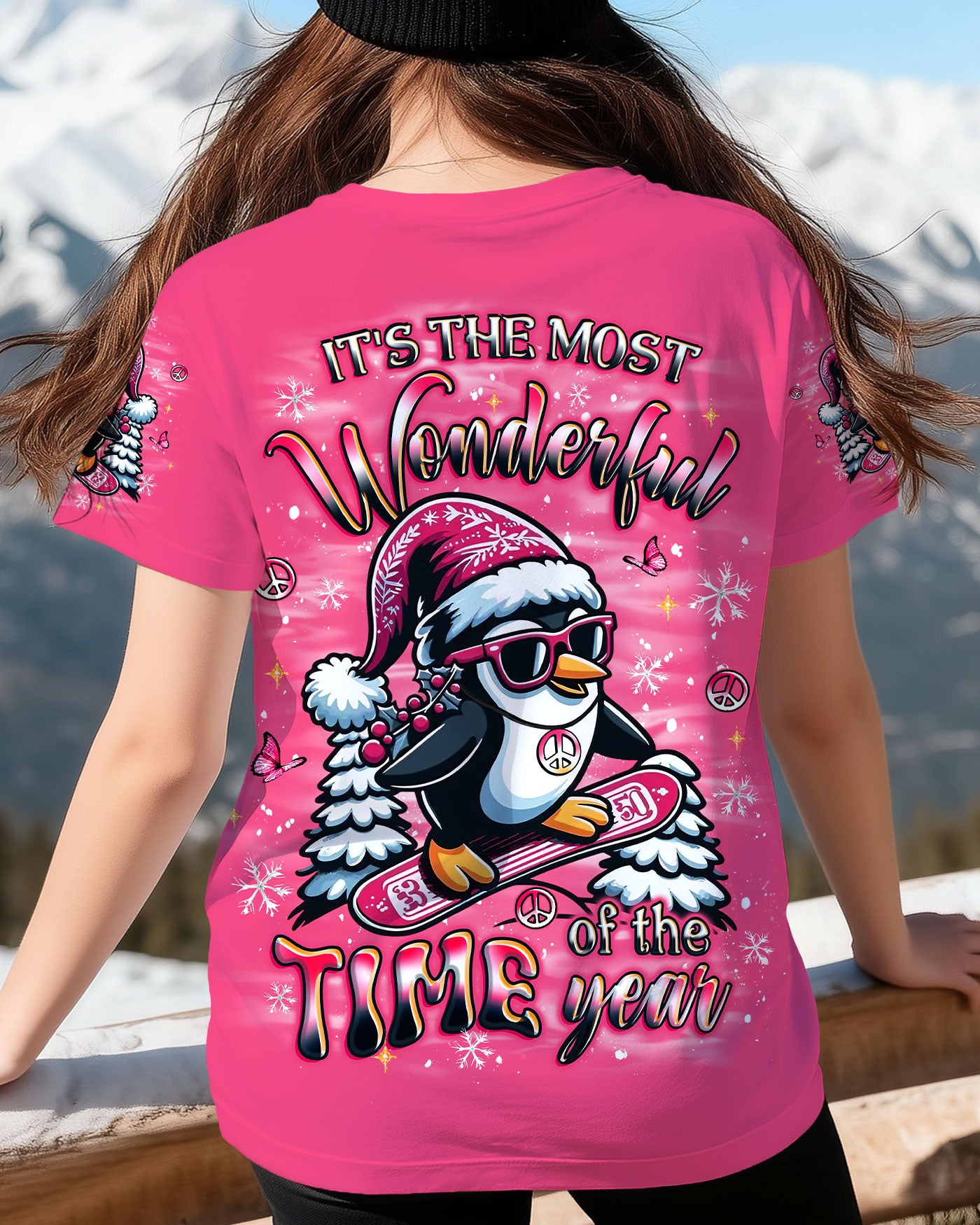 IT'S THE MOST WONDERFUL TIME CHRISTMAS ALL OVER PRINT - YHLT1510252