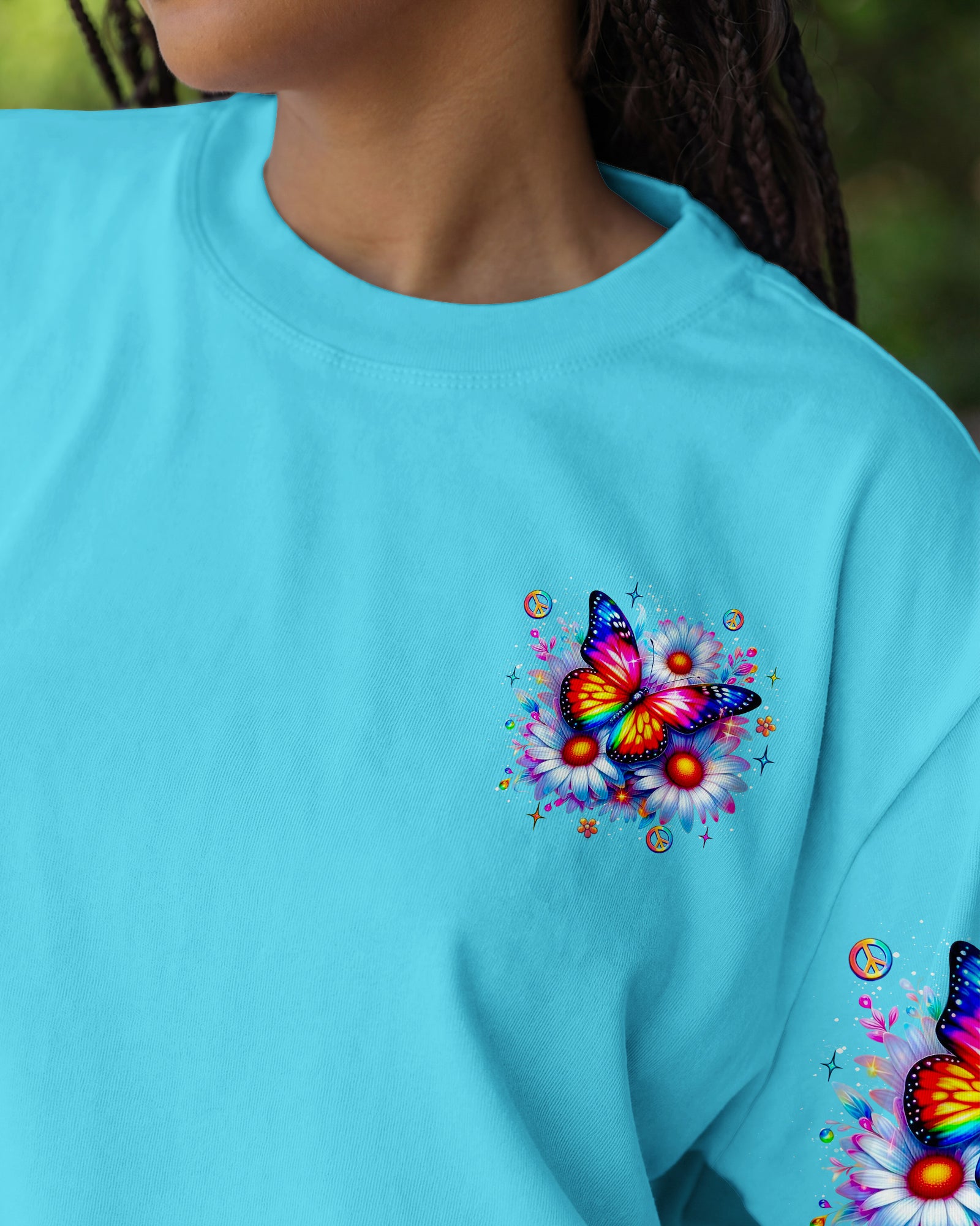 WHISPER WORDS OF WISDOM LET IT BE BUTTERFLY ALL OVER PRINT - YHLT2602262
