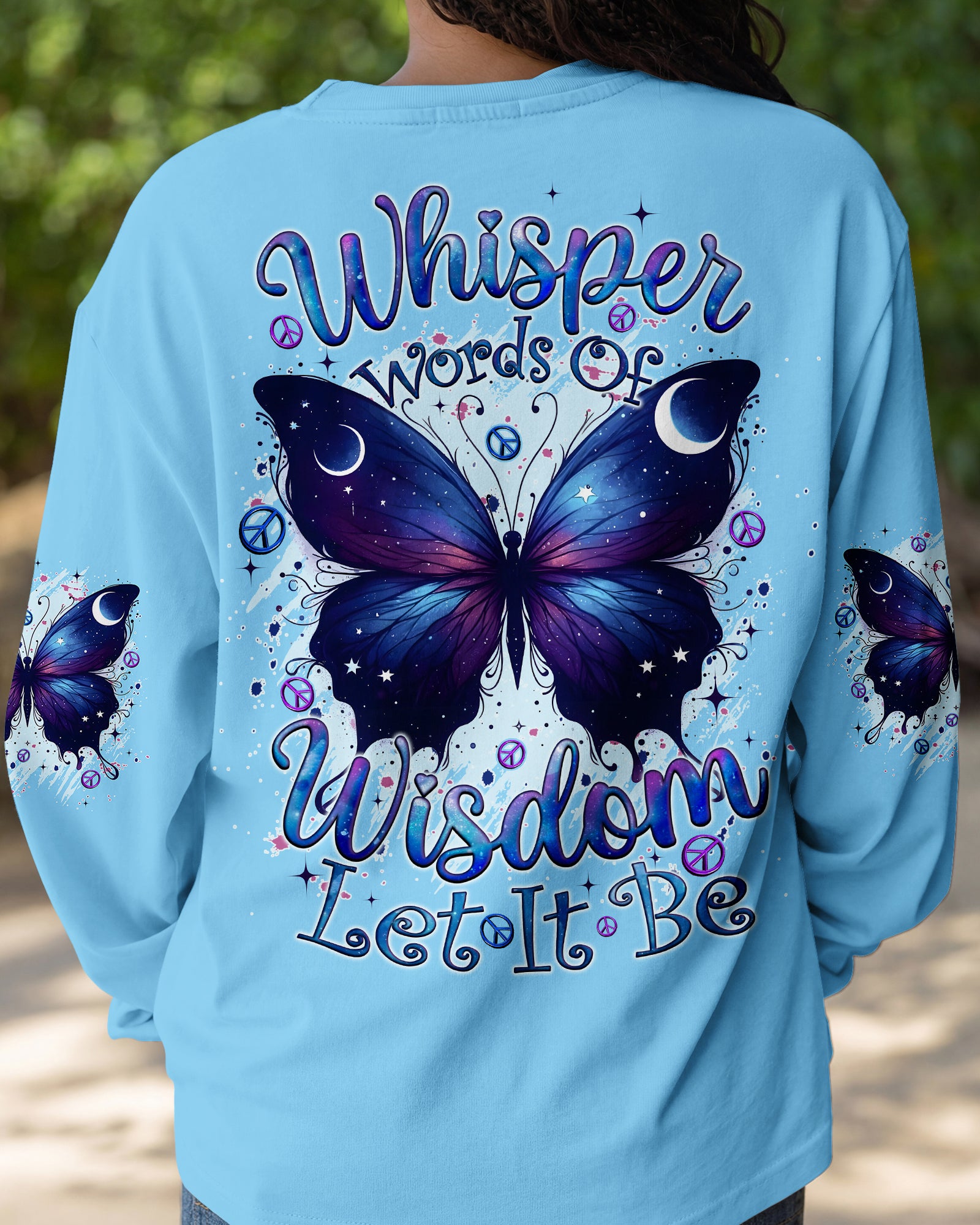 LET IT BE BUTTERFLY ALL OVER PRINT - TYQY2301262