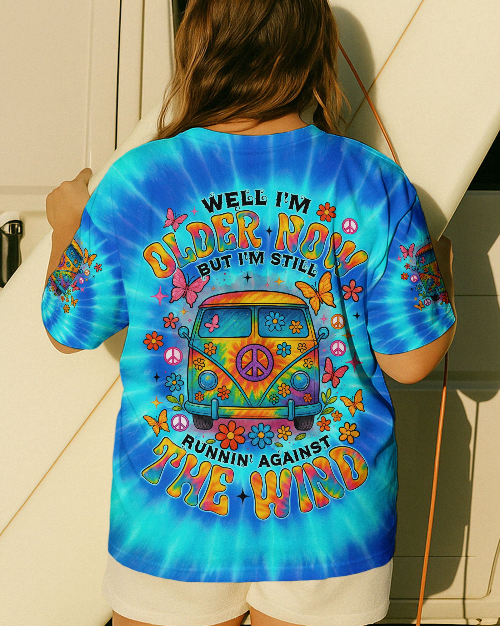 RUNNING AGAINST THE WIND TIE DYE ALL OVER PRINT - TYTM1904252