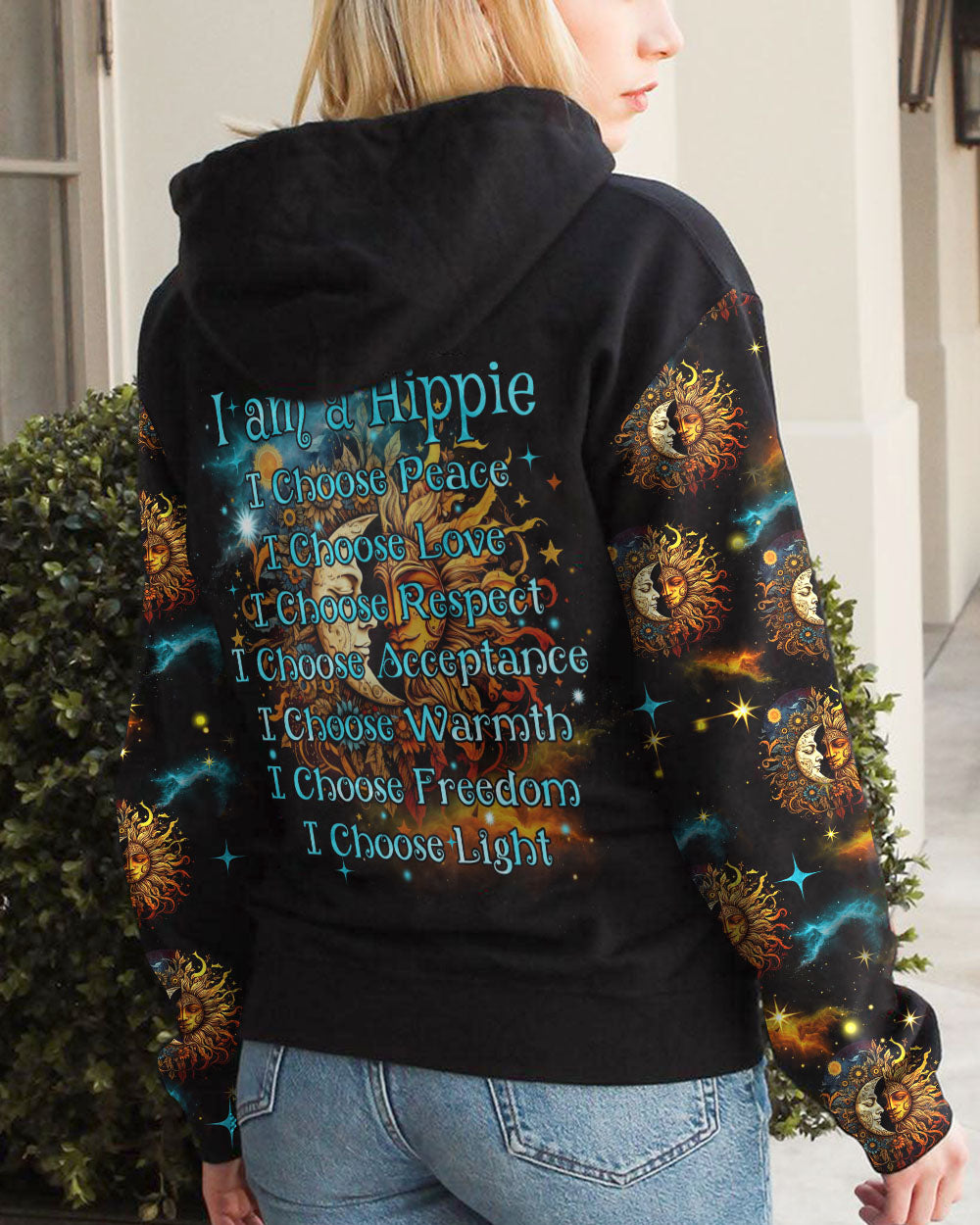 I AM A HIPPIE ALL OVER PRINT - TYTM2004232