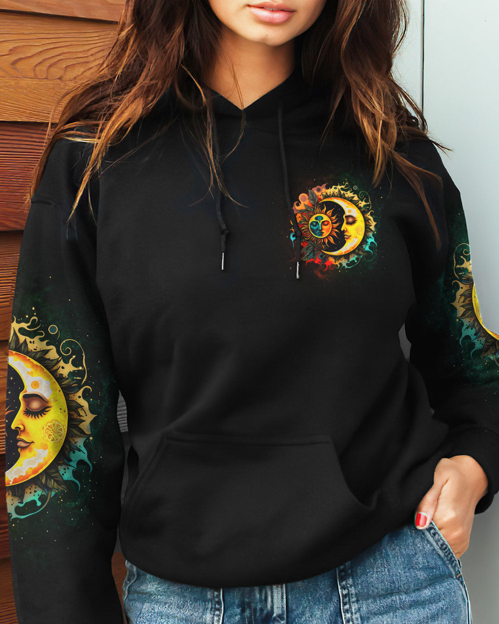 SHE HAS THE SPIRIT OF THE SUN ALL OVER PRINT - YHDU0805233