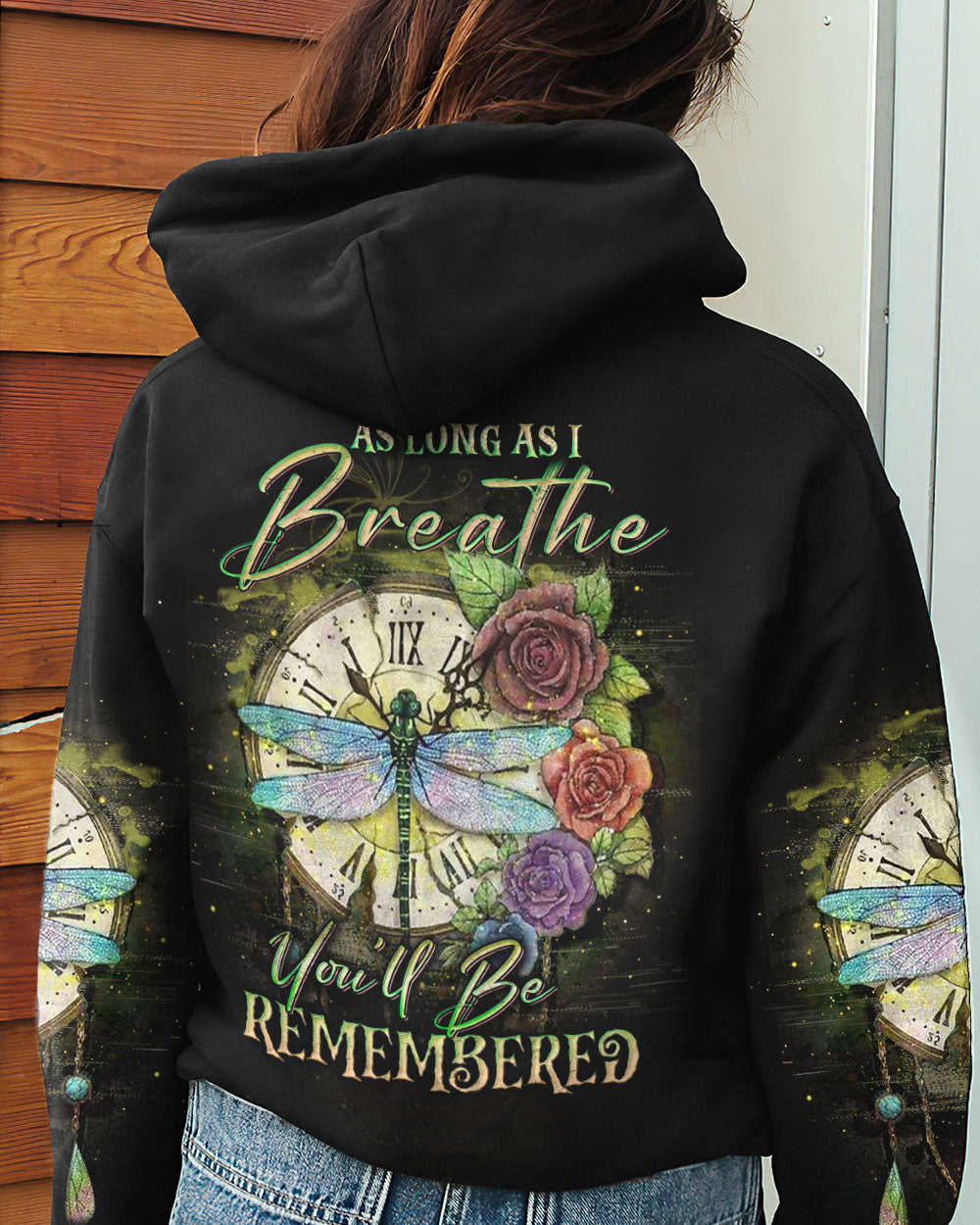 AS LONG AS I BREATHE YOU'LL BE REMEMBER ALL OVER PRINT - YHDU2704233