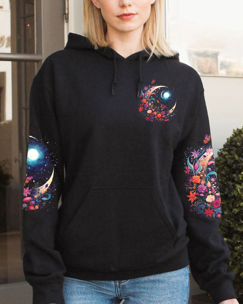 BE LIKE THE MOON FLOWERS ALL OVER PRINT - TLTW1305234