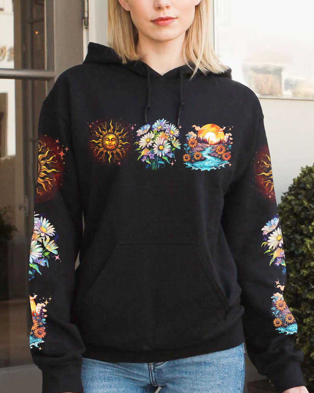 SHE SMELLED OF SUN AND DAISIES ALL OVER PRINT - TYTD2405231