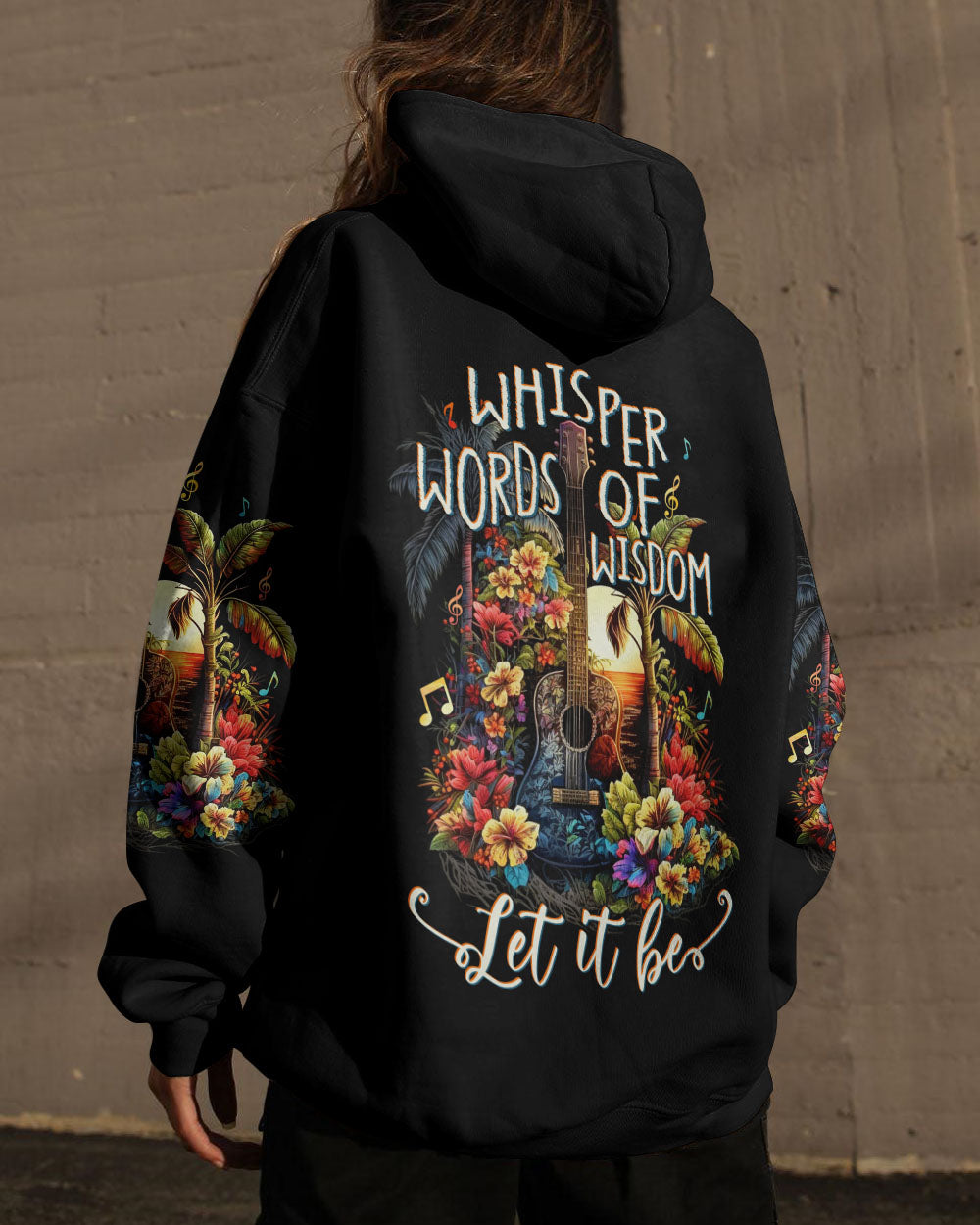 WHISPER WORDS OF WISDOM TROPICAL GUITAR ALL OVER PRINT - TLTW2504231