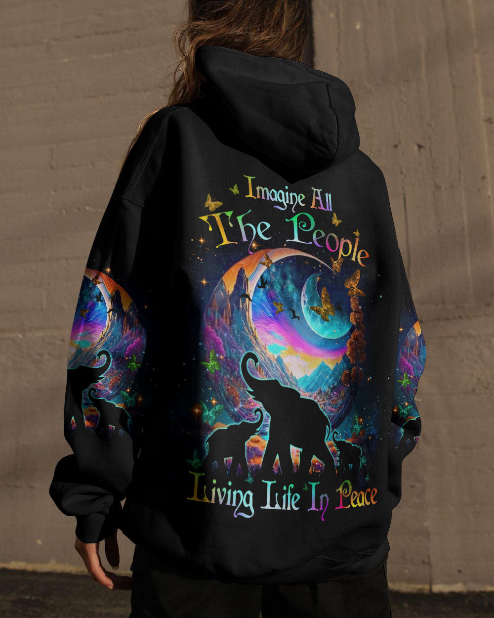 IMAGINE ALL THE PEOPLE LIVING LIFE IN PEACE ALL OVER PRINT - YHDU2403231