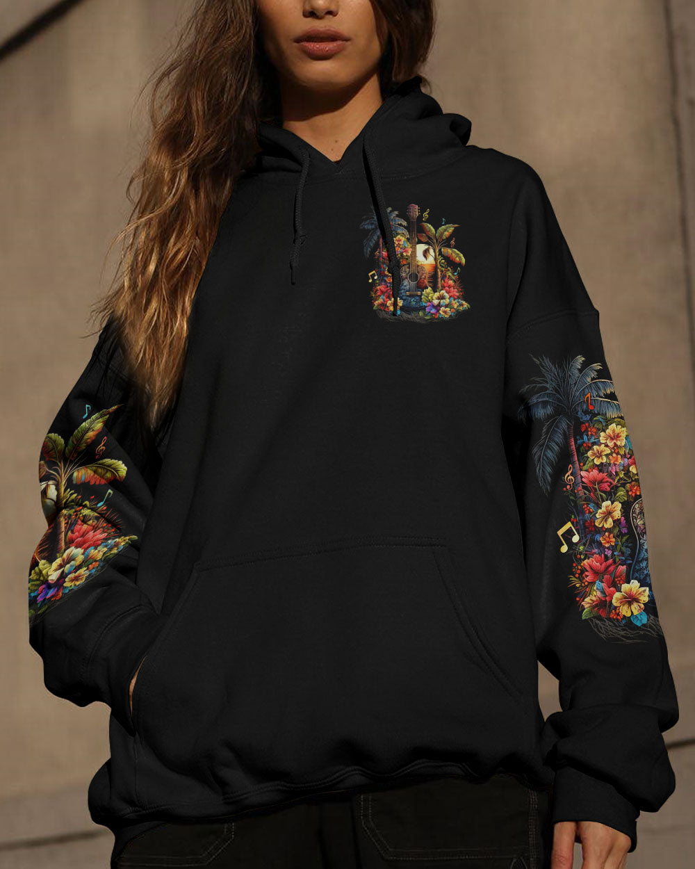 WHISPER WORDS OF WISDOM TROPICAL GUITAR ALL OVER PRINT - TLTW2504231