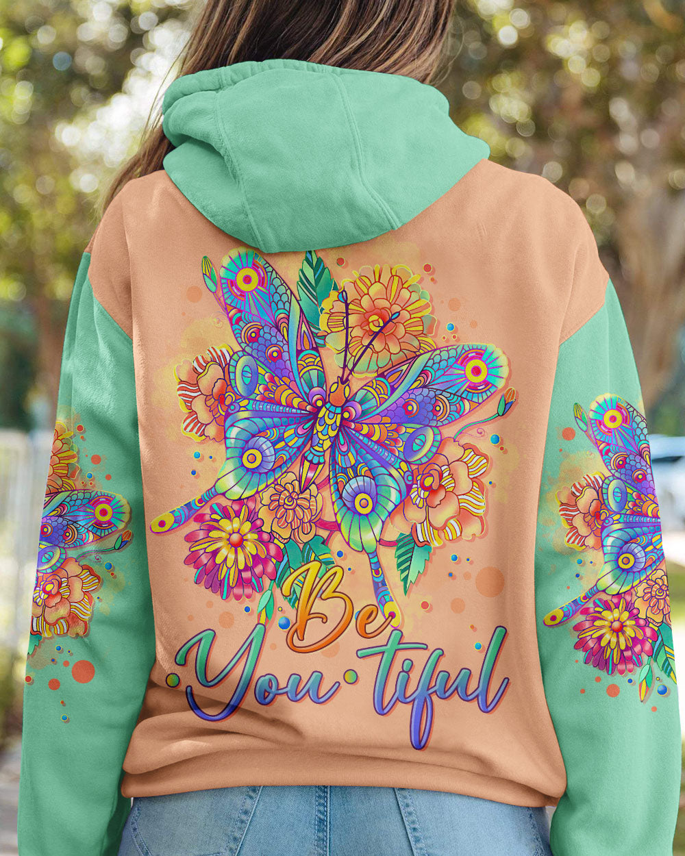 BE YOU TIFUL BUTTERFLY ALL OVER PRINT - TLTR1005231