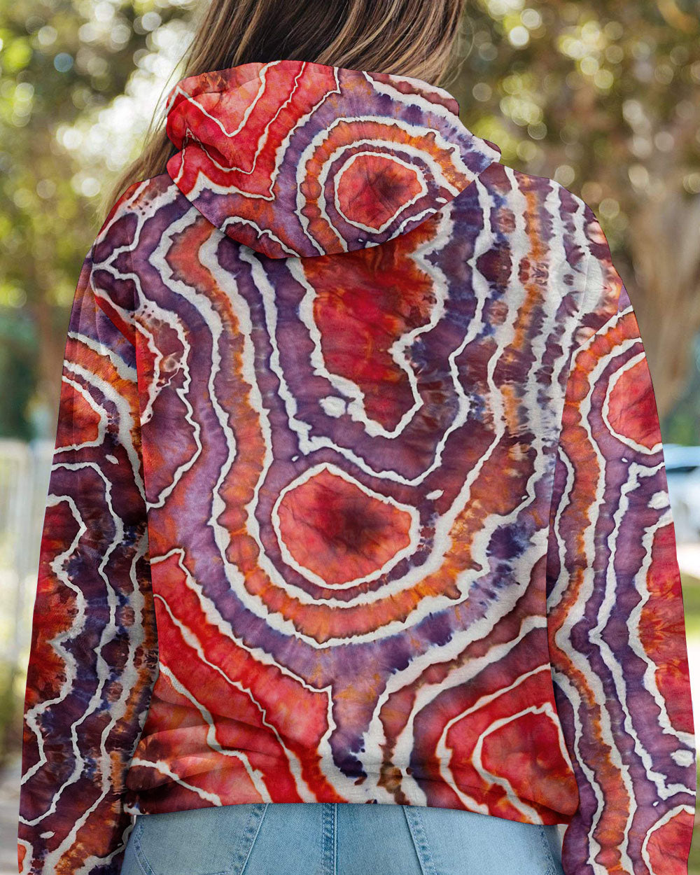 HAPPINESS IS IN YOU TIE DYE ALL OVER PRINT - TYTM1205232