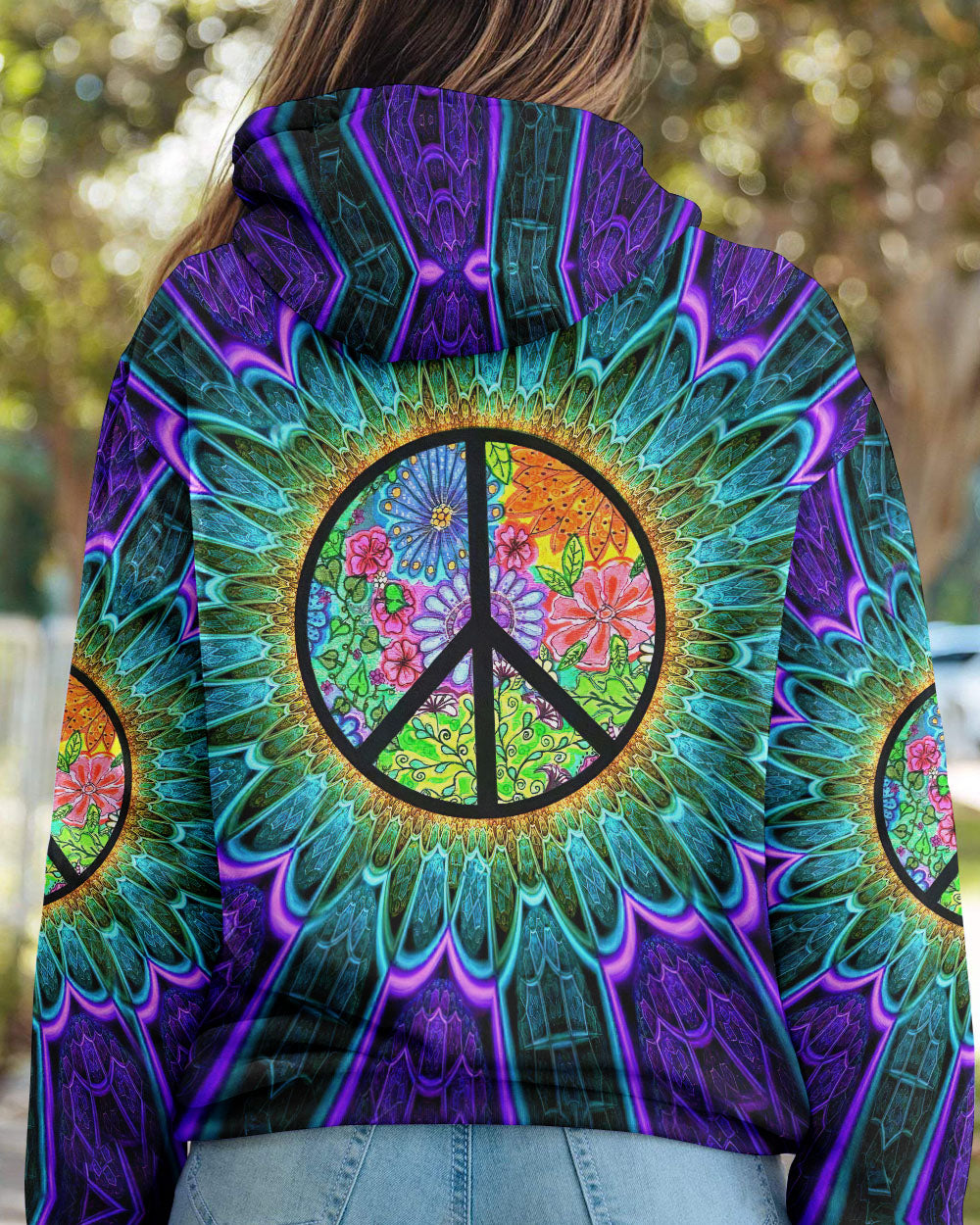 I GOT A PEACEFUL TIE DYE ALL OVER PRINT - TYTM1204233