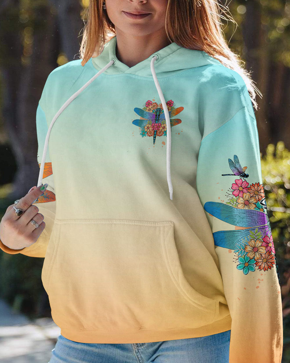 ONCE YOU BECOME FEARLESS DRAGONFLY ALL OVER PRINT - TLTW1205231
