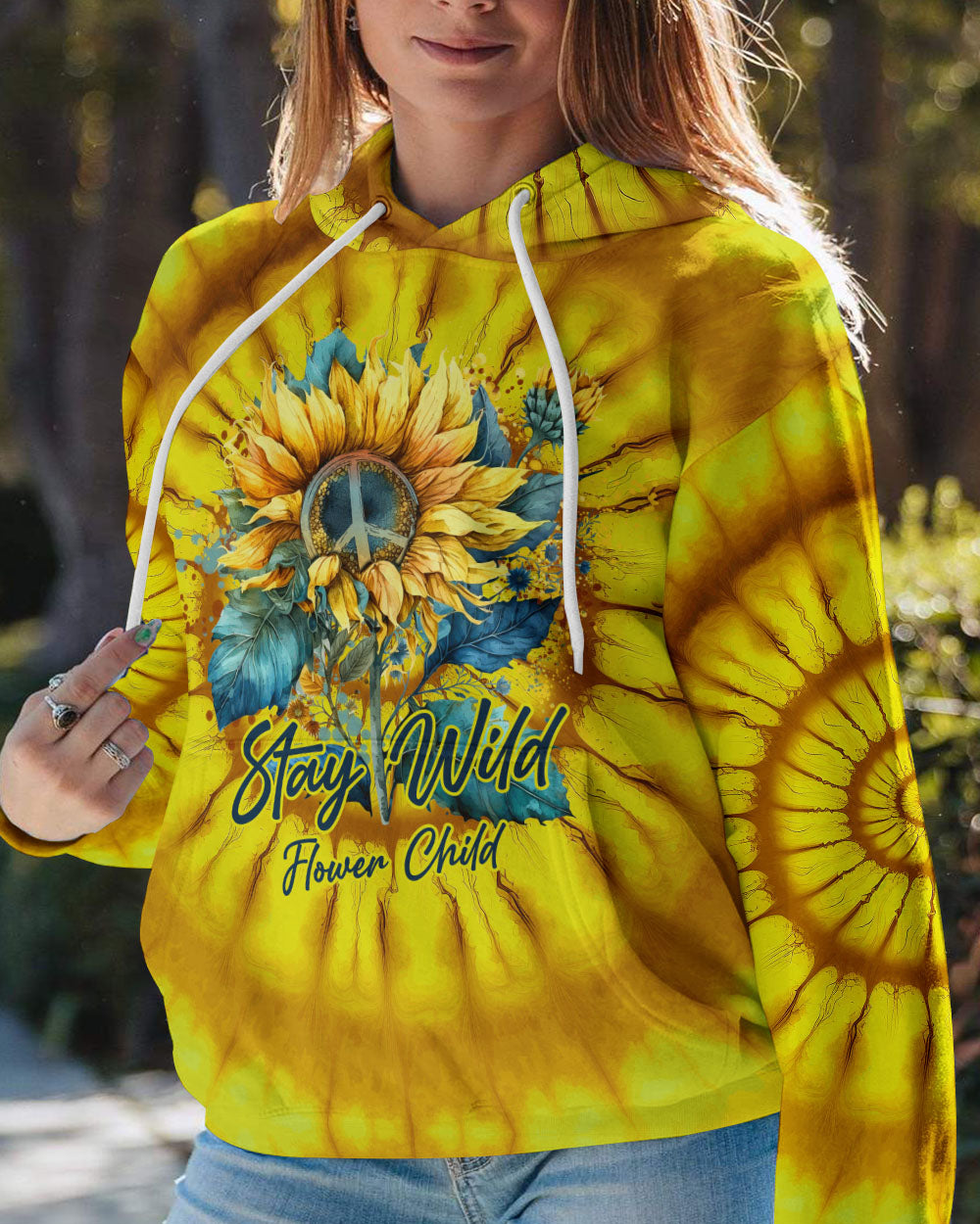STAY WILD FLOWER CHILD ALL OVER PRINT - TYTD05042