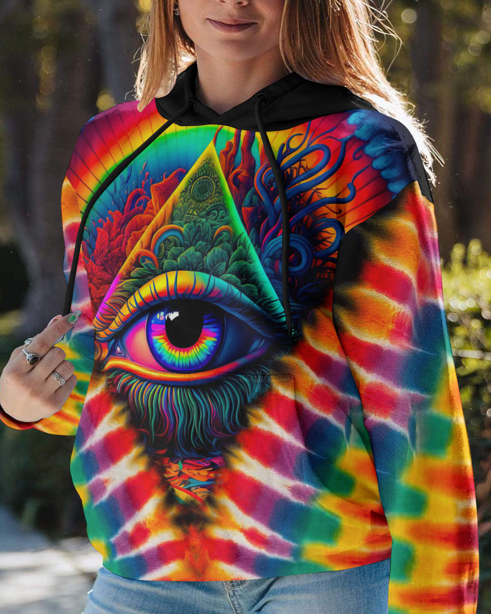 THE EYES ARE USELESS WHEN THE MIND IS BLIND TIE DYE ALL OVER PRINT - TYTM1005231