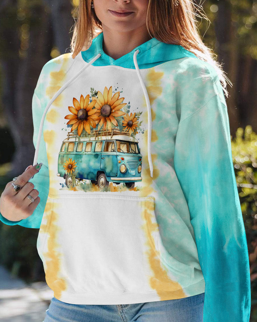 RUNNING AGAINST THE WIND TIE DYE ALL OVER PRINT - TLTW1105233