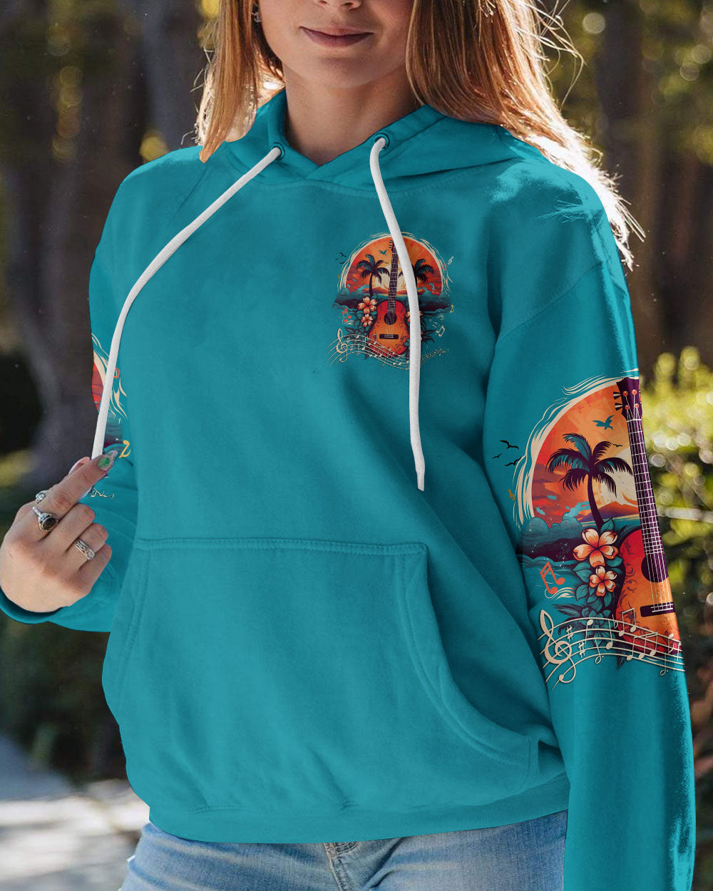 THE OCEAN STIRS THE HEART GUITAR ALL OVER PRINT - TYTM2305231