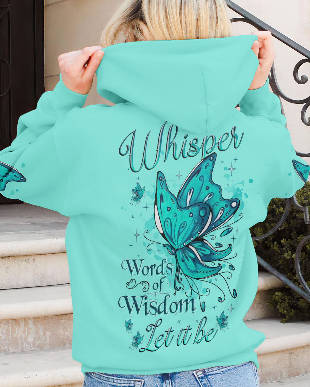 WHISPER WORDS OF WISDOM BUTTERFLY ALL OVER PRINT - TLNZ2205232