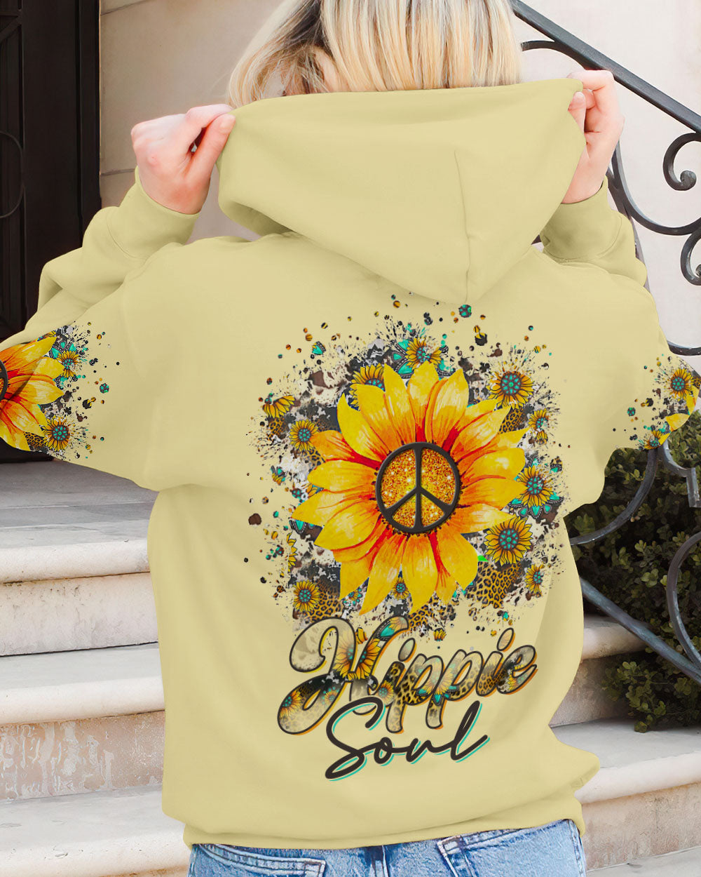 HIPPIE SOUL SUNFLOWER ALL OVER PRINT - TLTR1904231