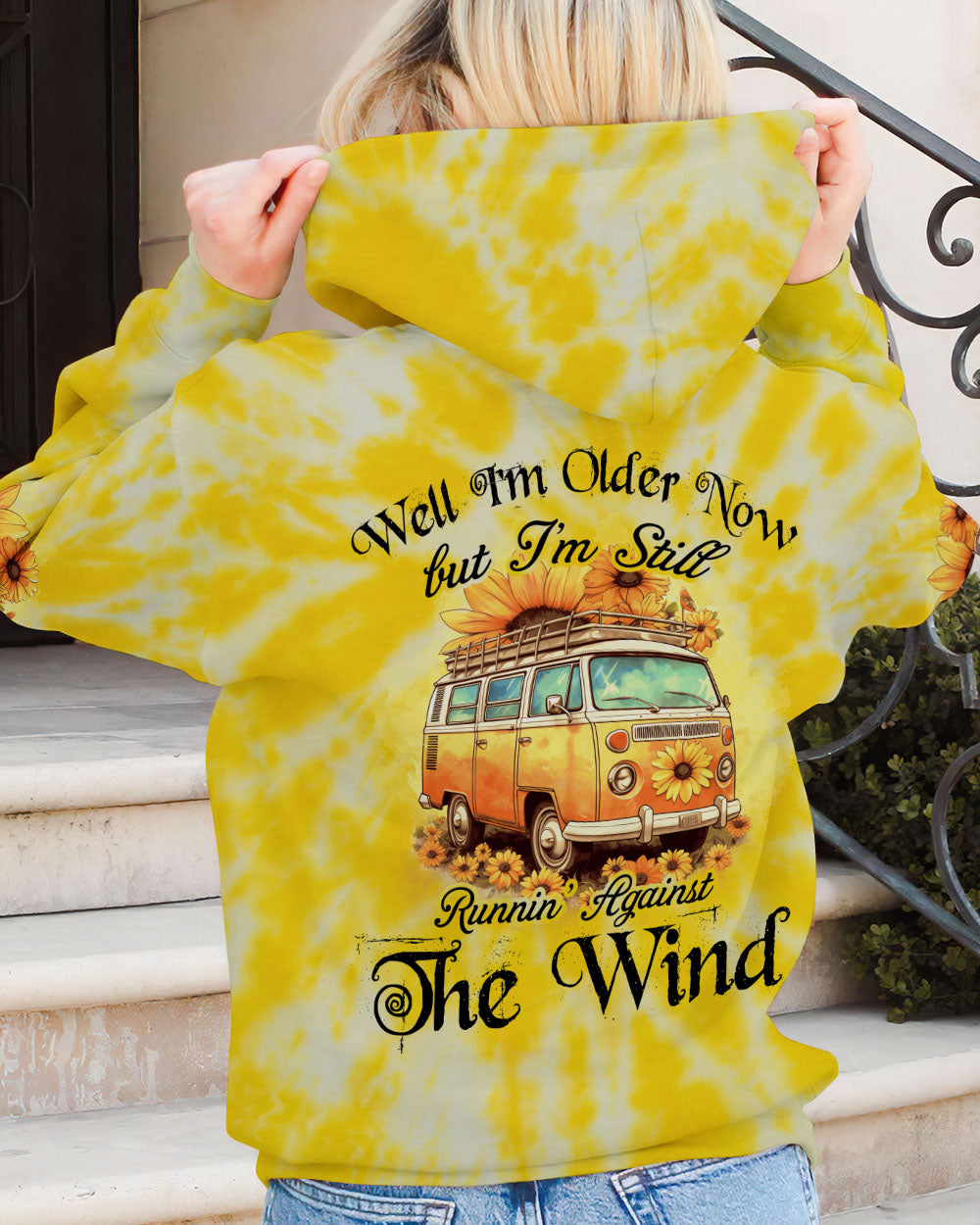 RUNNING AGAINST THE WIND TIE DYE ALL OVER PRINT - TYTD0905234