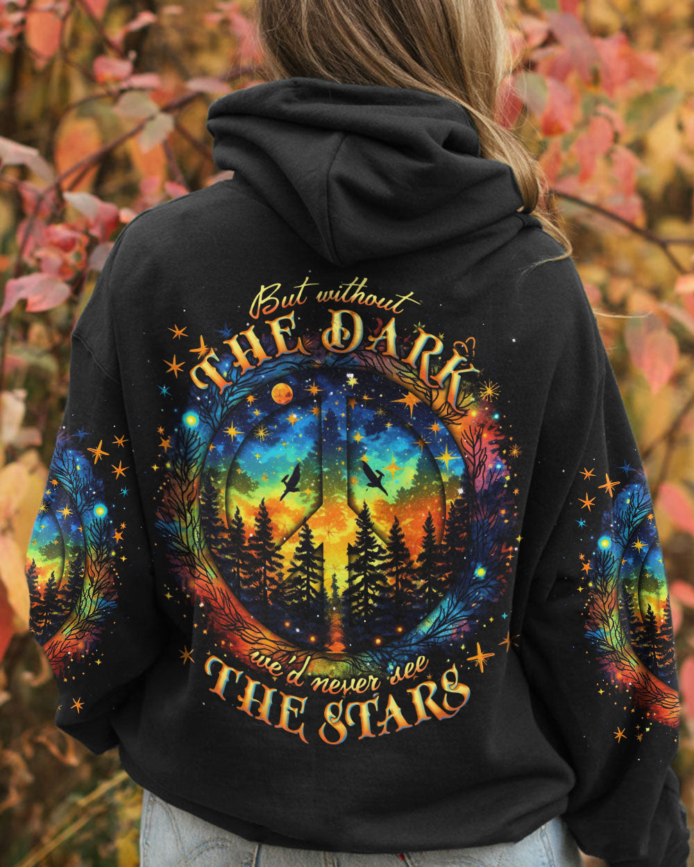 BUT WITHOUT THE DARK FOREST COLORFUL ALL OVER PRINT - TLNT2205232