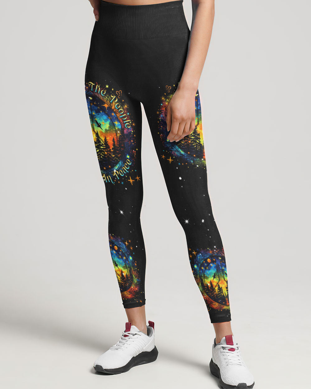 IMAGINE ALL THE PEOPLE LIVING LIFE IN PEACE FOREST COLORFUL ALL OVER PRINT - TLNT1205231