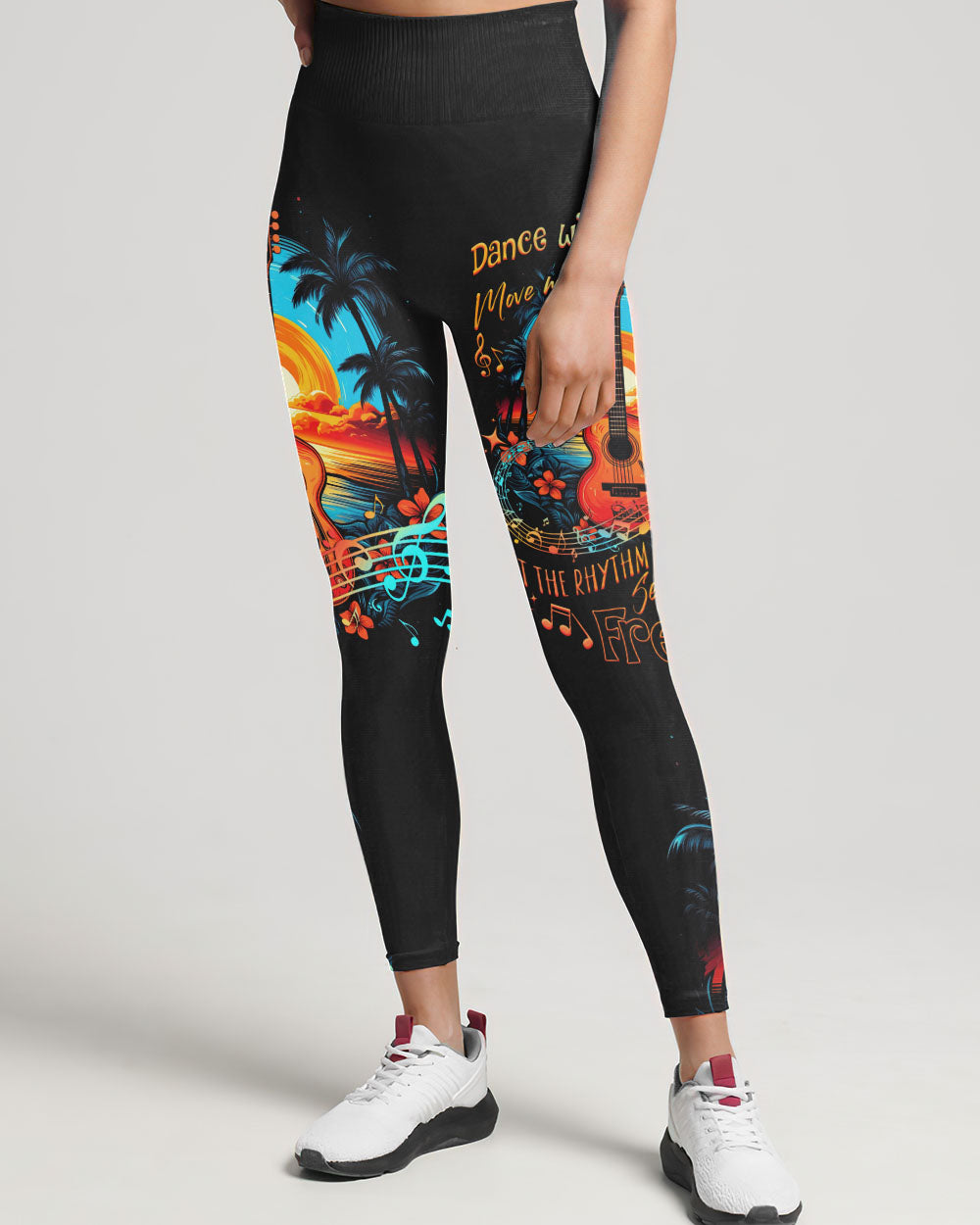 DANCE WITH THE WAVES GUITAR ALL OVER PRINT - TYTD2205232