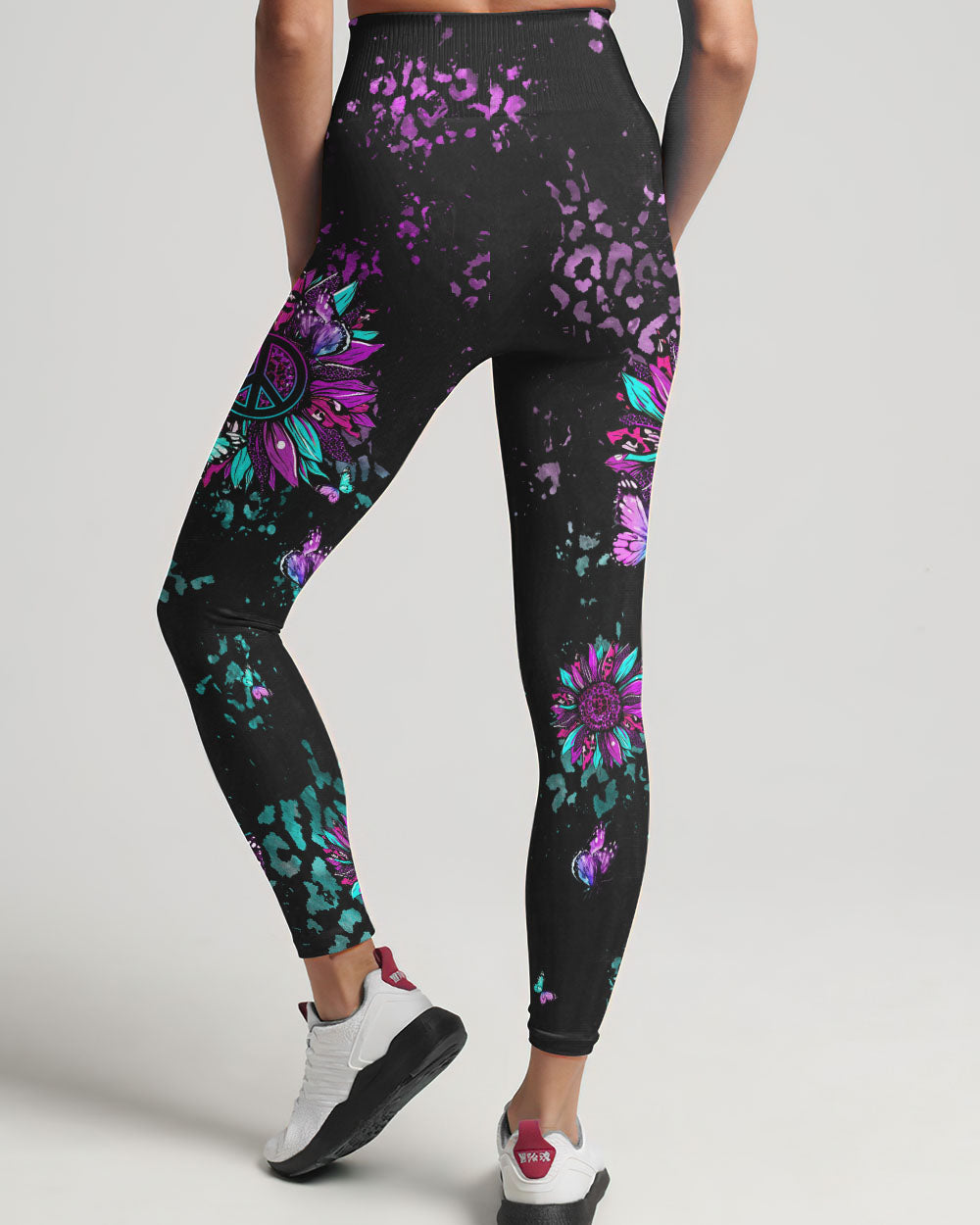 HIPPIE SOUL SUNFLOWER LEOPARD ALL OVER PRINT - YHHG2102231