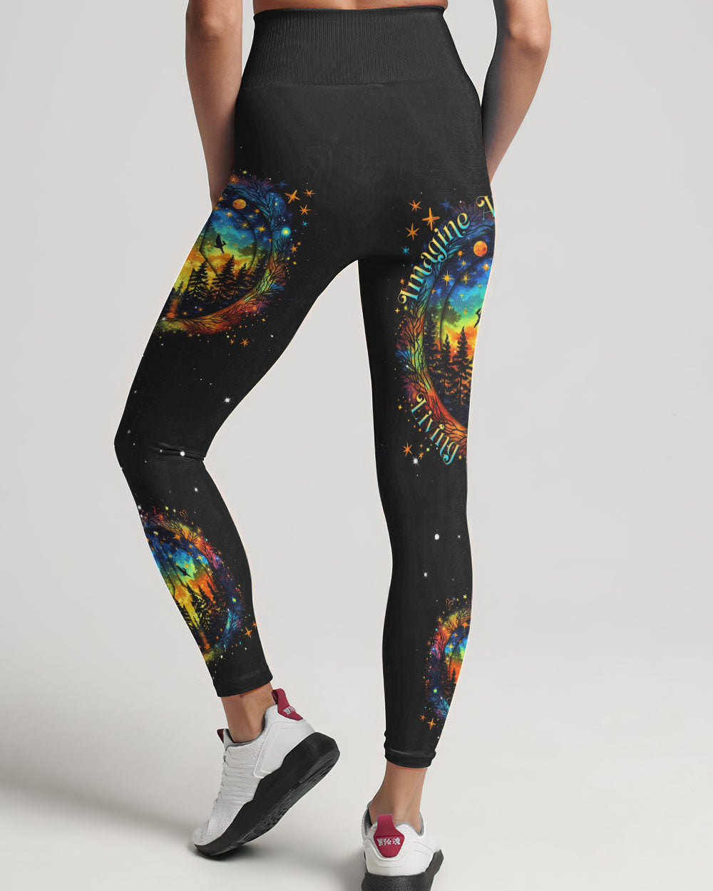IMAGINE ALL THE PEOPLE LIVING LIFE IN PEACE FOREST COLORFUL ALL OVER PRINT - TLNT1205231