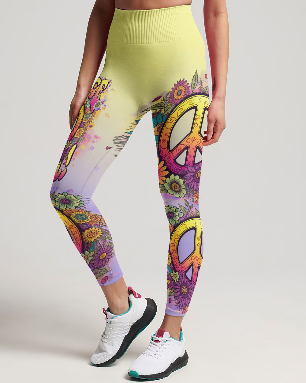 PEACE Y'ALL FLORALS ALL OVER PRINT - TLNO2604231