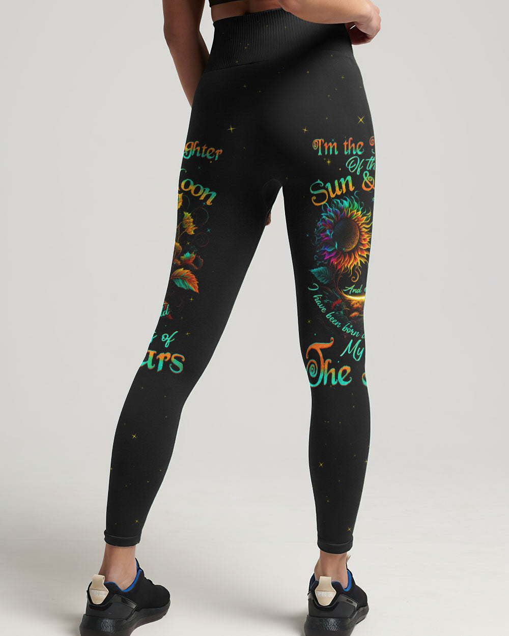 I AM THE DAUGHTER OF THE SUN AND MOON SUNFLOWER ALL OVER PRINT - TLNZ2804231