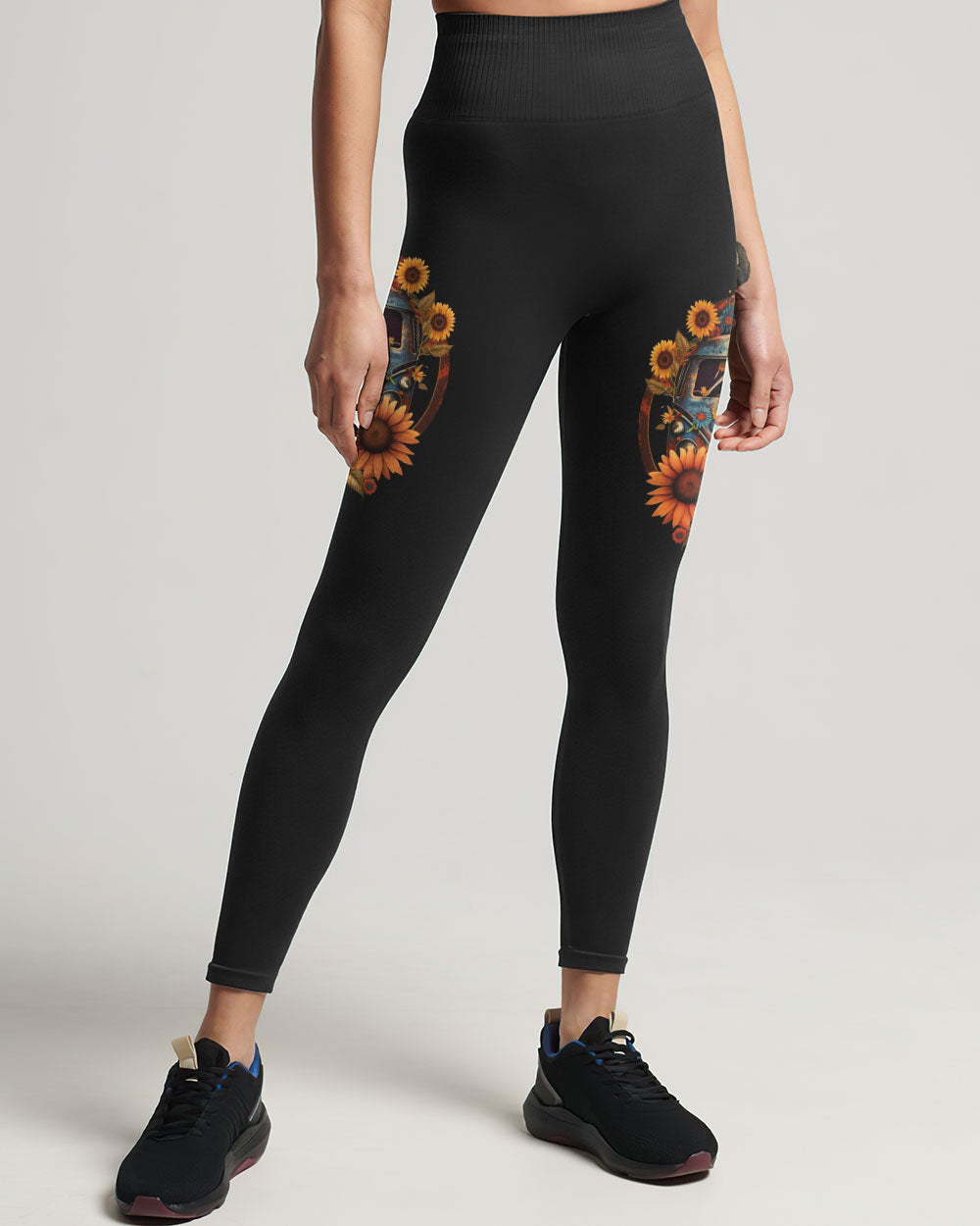 OLD HIPPIES DON'T DIE SUNFLOWER ALL OVER PRINT - YHLN0303231