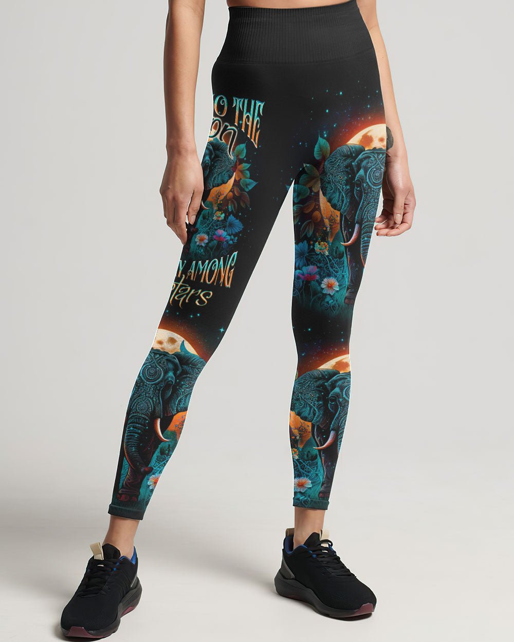 FLY ME TO THE MOON ELEPHANT ALL OVER PRINT - TLNO2404232