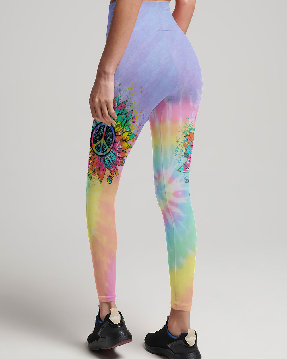 HIPPIE SOUL DAISY TIE DYE ALL OVER PRINT - YHHG1602231