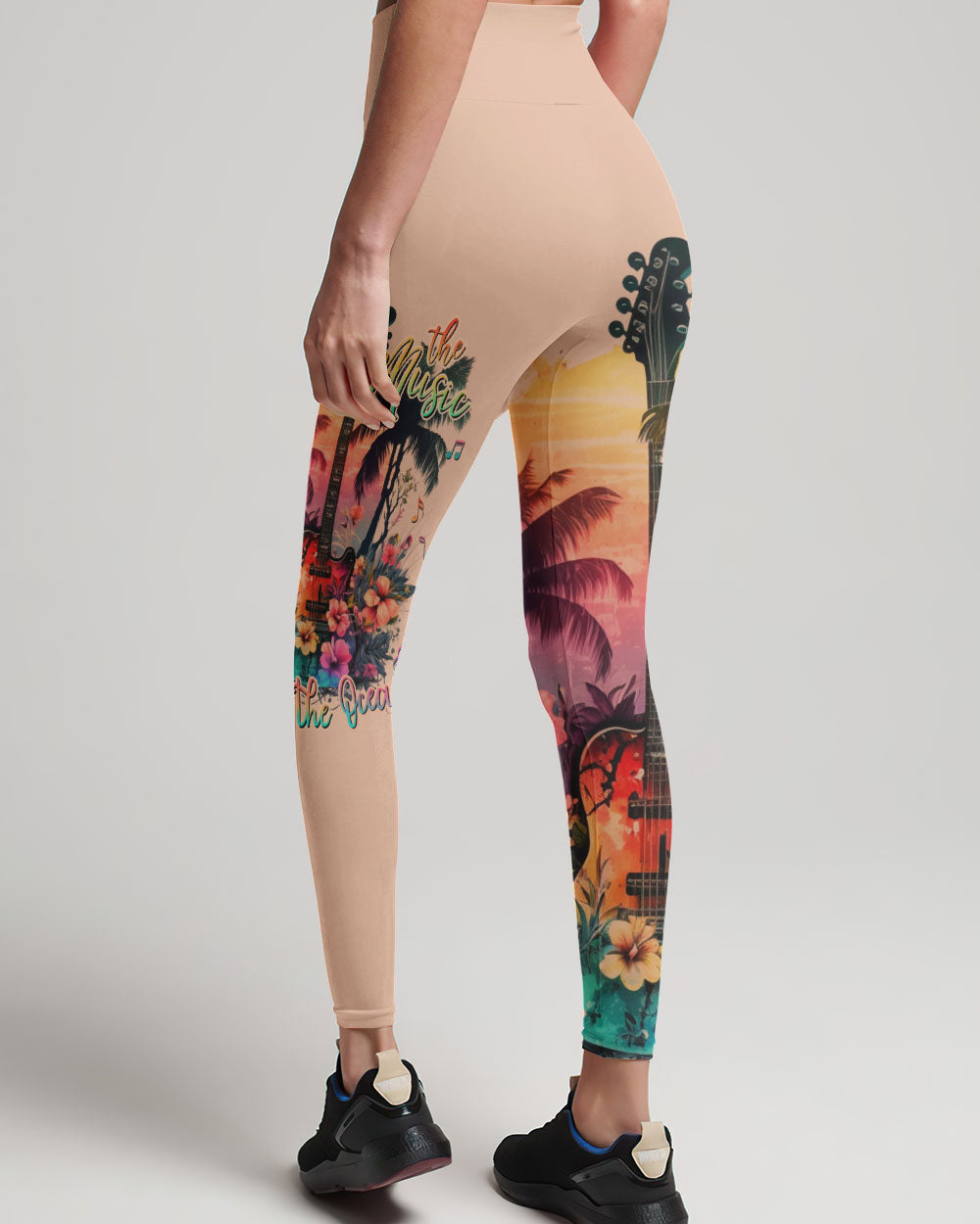 FIND ME WHERE THE MUSIC MEETS THE OCEAN GUITAR ALL OVER PRINT - TLNZ2604231