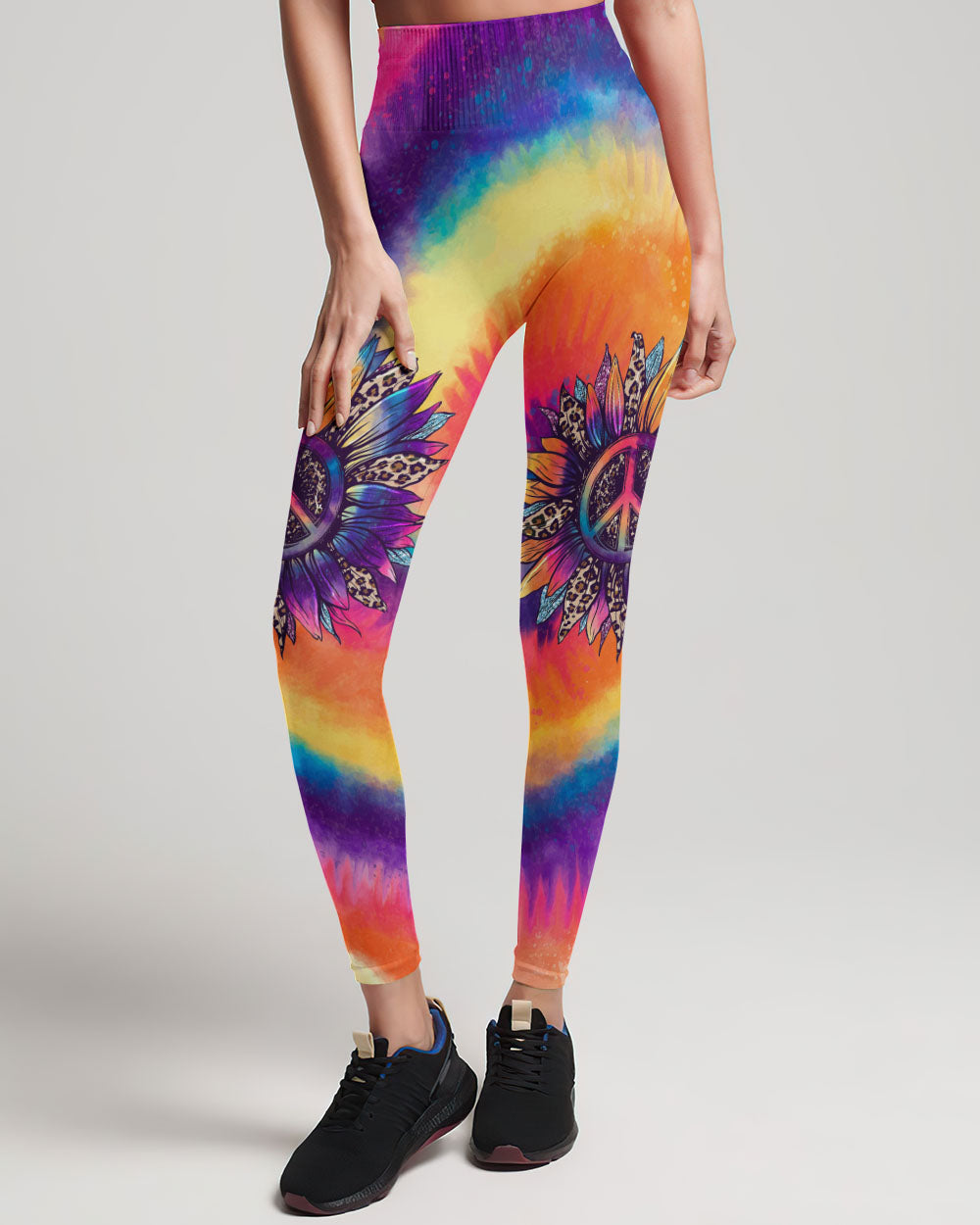 EVERYTHING LITTLE THING SUNFLOWER TIE DYE ALL OVER PRINT - TLNO1206232