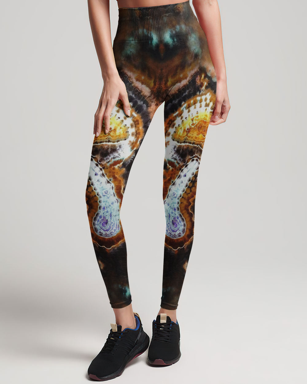 EAT MUSHROOMS SEE THE UNIVERSE TIE DYE ALL OVER PRINT - TLNO0403231
