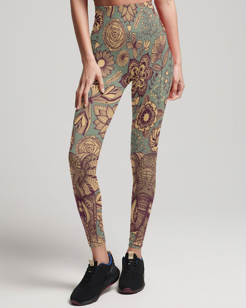 STAY TRIPPY LITTLE HIPPIE ELEPHANT ALL OVER PRINT - TLNO1103233