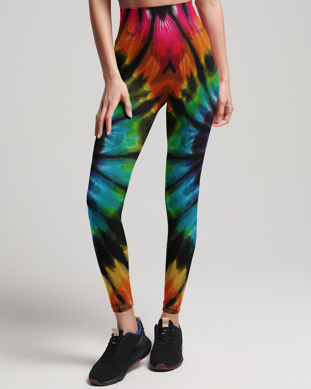 HIPPIE PEACE LOVE TIE DYE ALL OVER PRINT - TYTM2102231