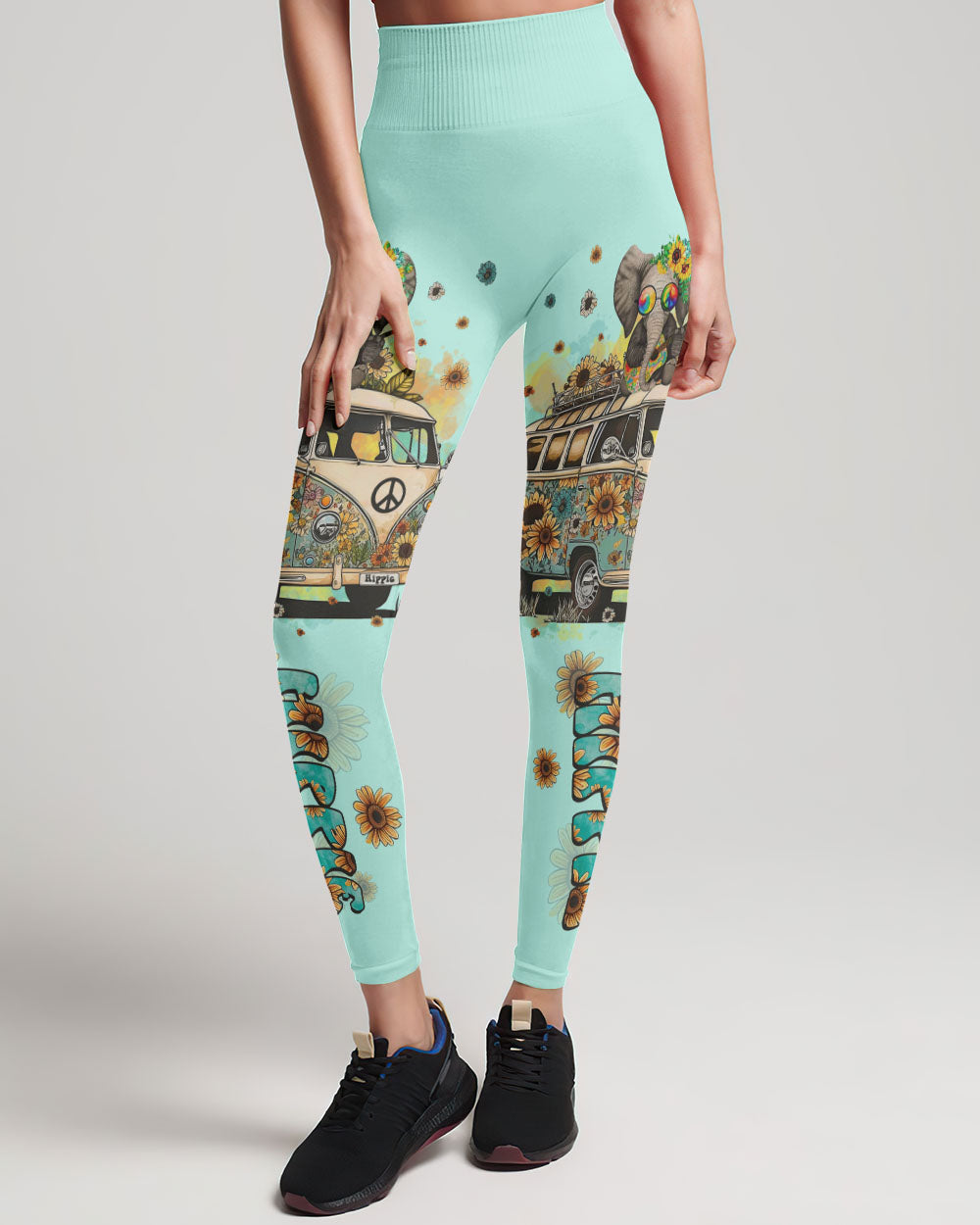 DON'T WORRY BE HIPPIE ELEPHANT ALL OVER PRINT - TLTR0103234