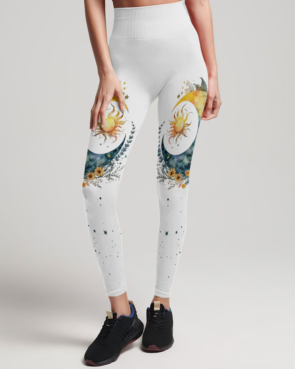SHE WAS LIKE THE MOON WATERCOLOR ALL OVER PRINT - TLNT0405232