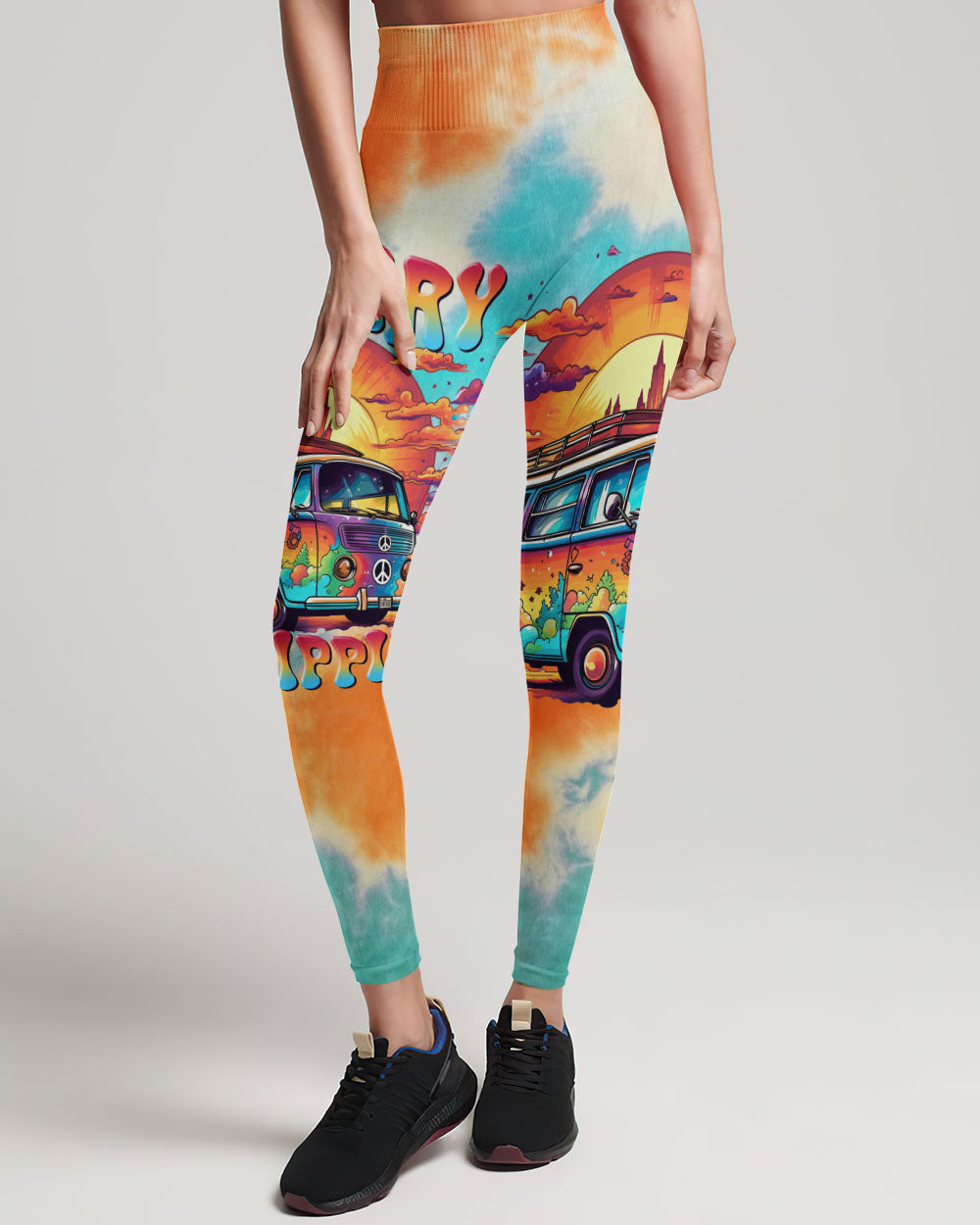 DON'T WORRY BE HIPPIE TIE DYE ALL OVER PRINT - TLTR2205232