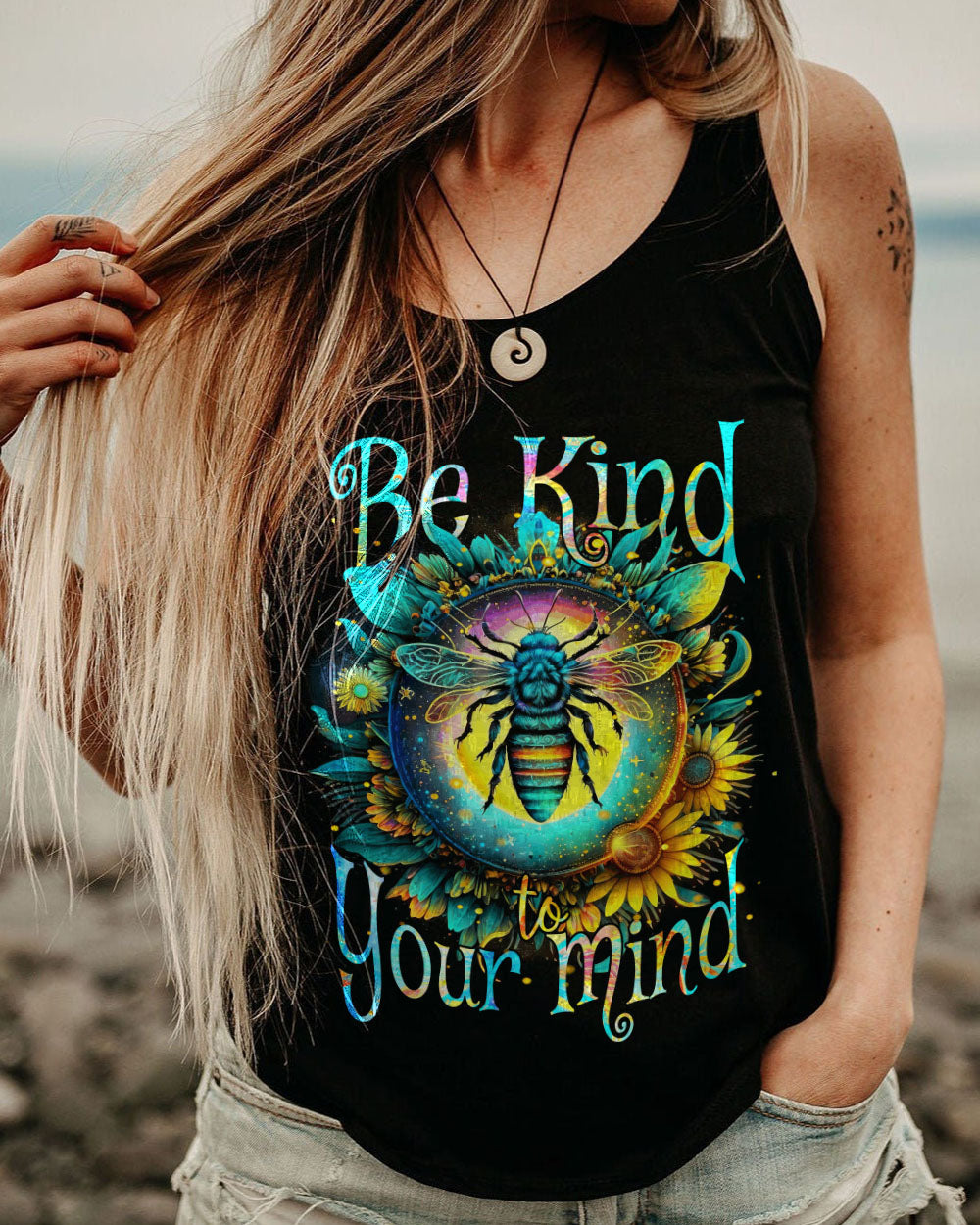 BE KIND TO YOUR MIND ALL OVER PRINT - TYTM2003234
