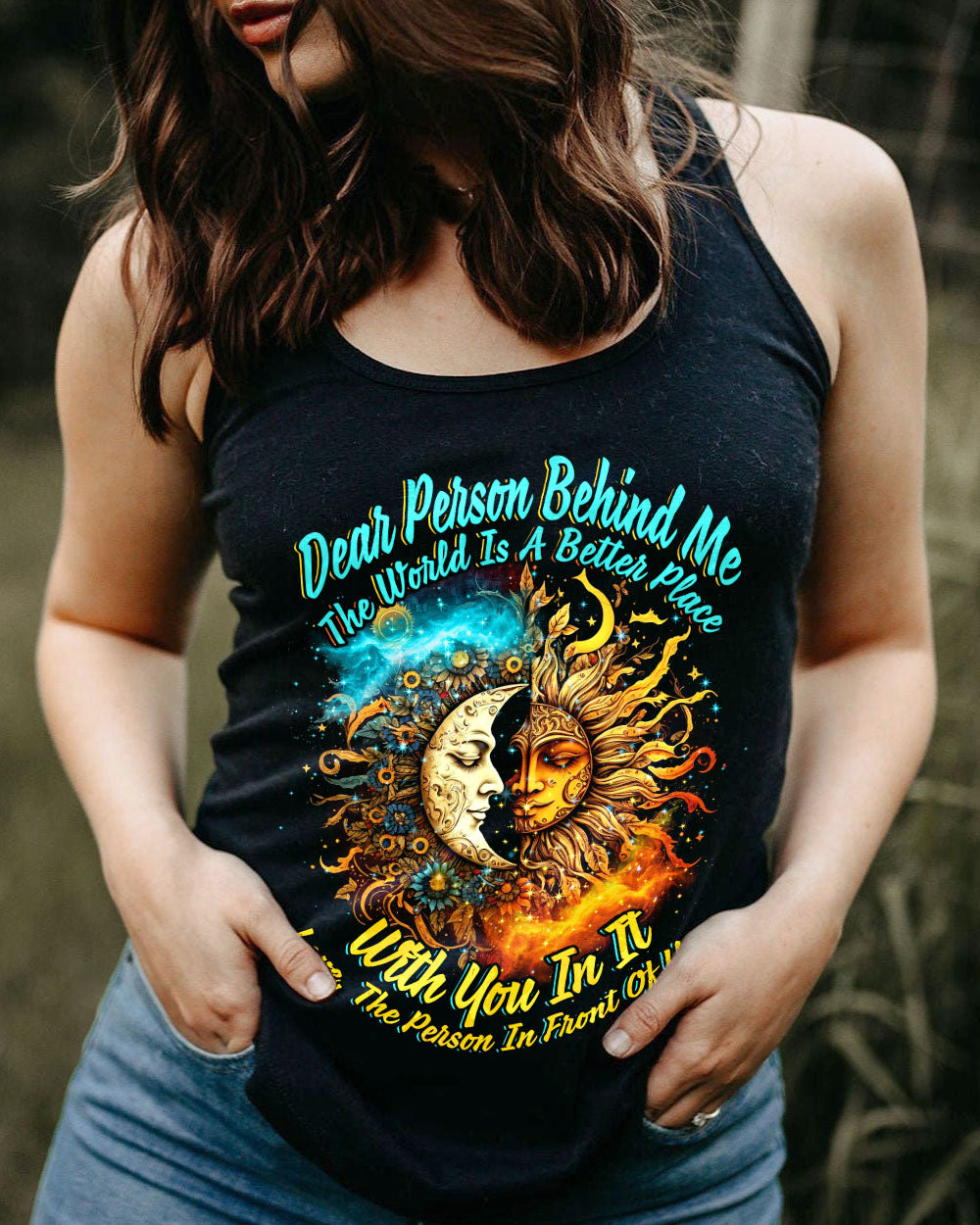 DEAR PERSON BEHIND ME ALL OVER PRINT - TYTD2204231