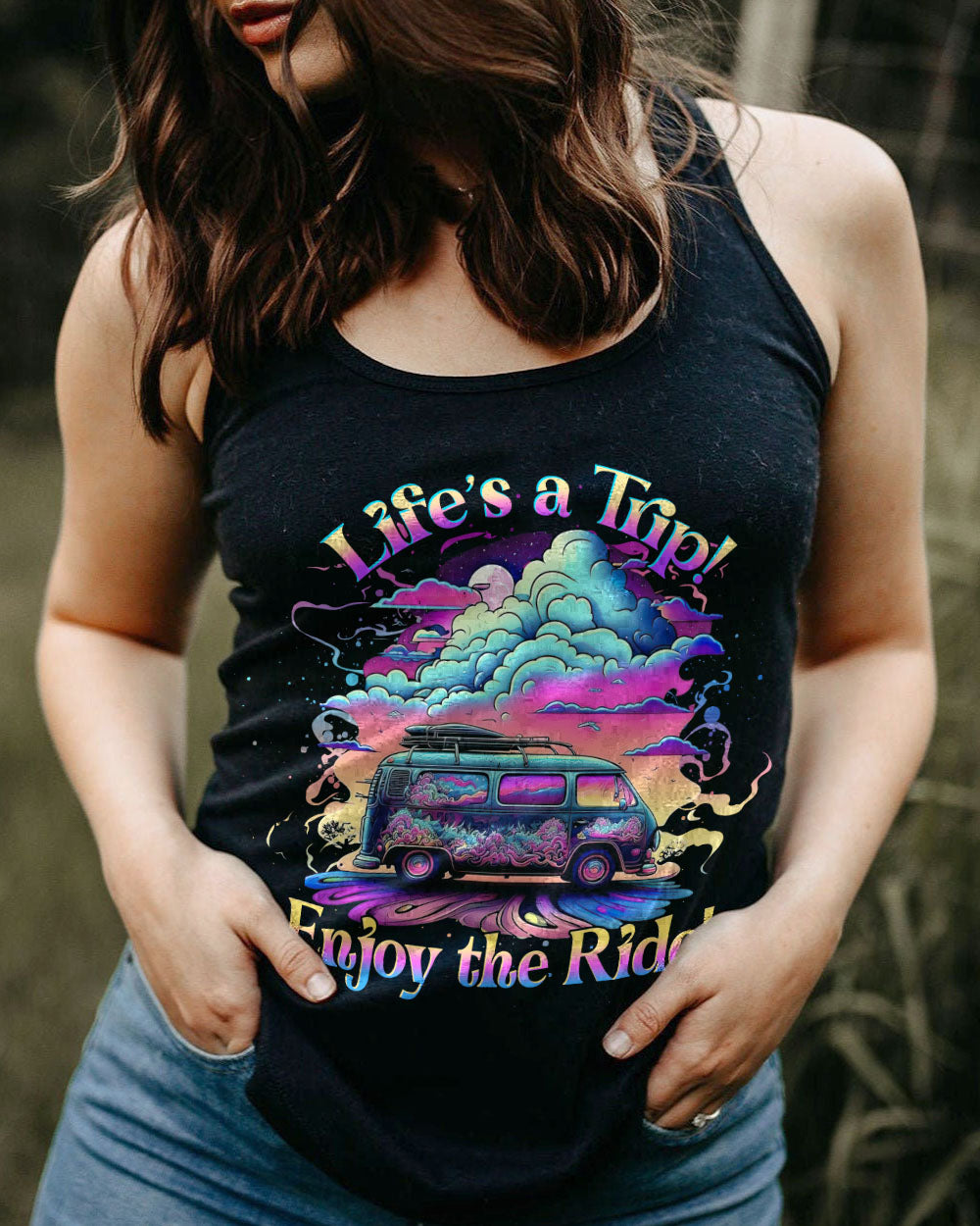 LIFE'S A TRIP ENJOY THE RIDE ALL OVER PRINT - YHHG1904233