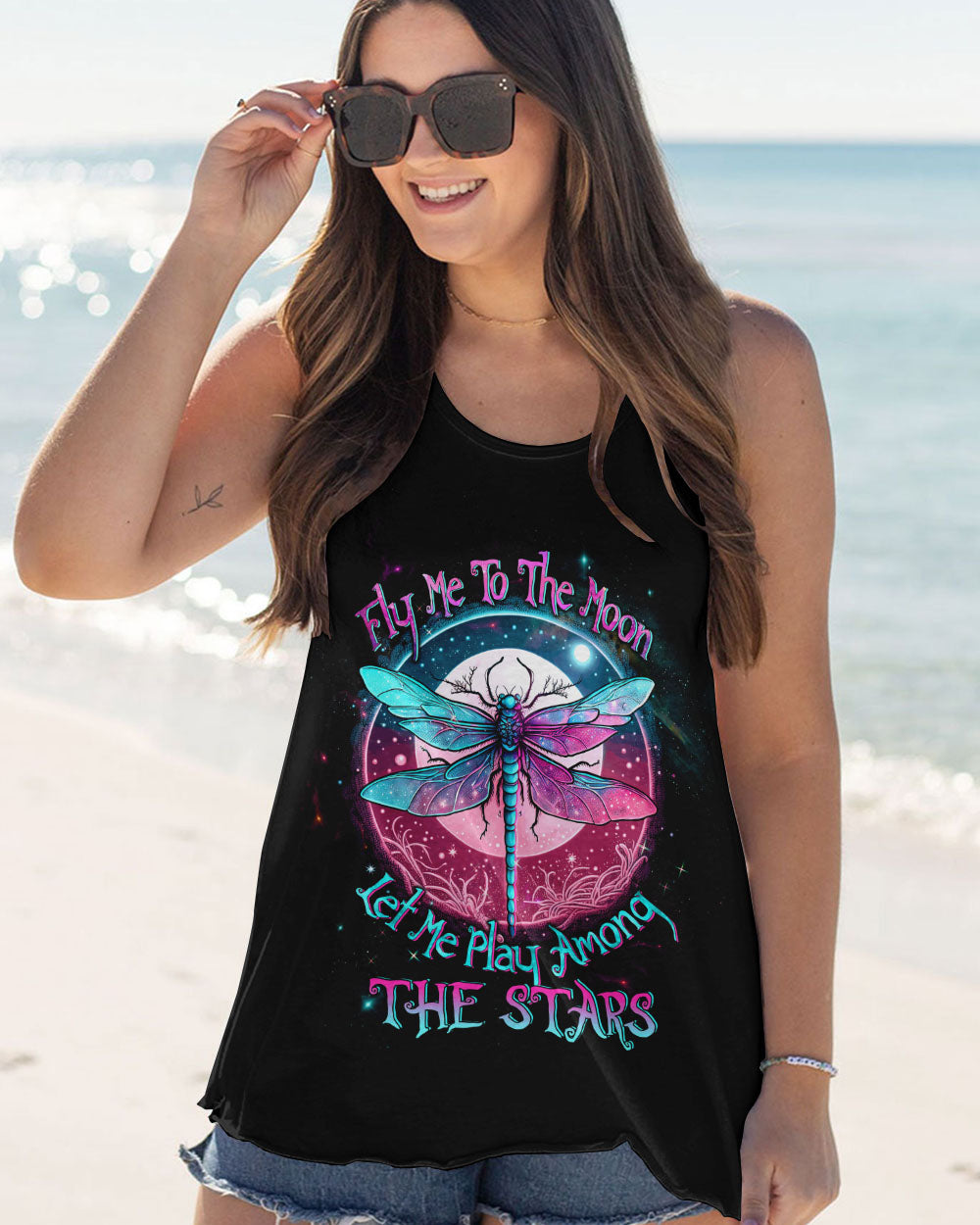FLY ME TO THE MOON ALL OVER PRINT - TYTW0804235